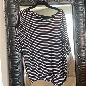 Black and White Stripped Tee